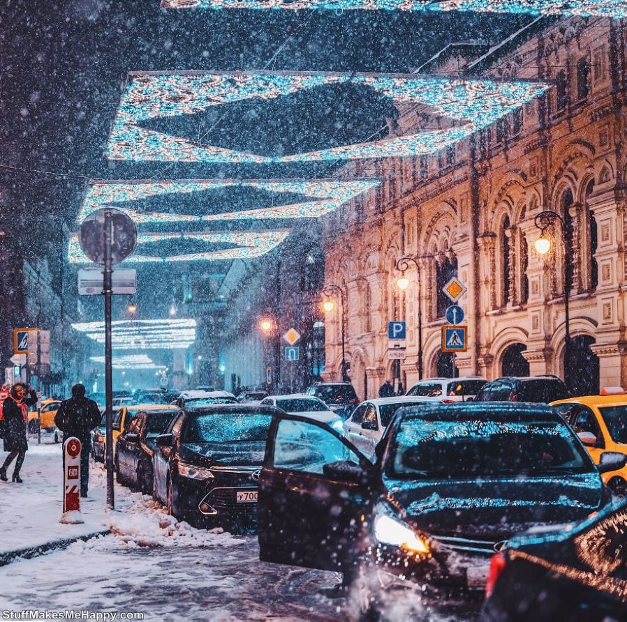 Зима в Москве